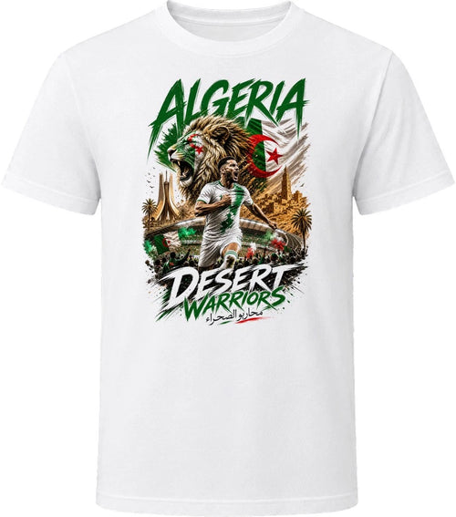 Algeria Desert Warriors Soccer Football 2026 National Pride T Shirt