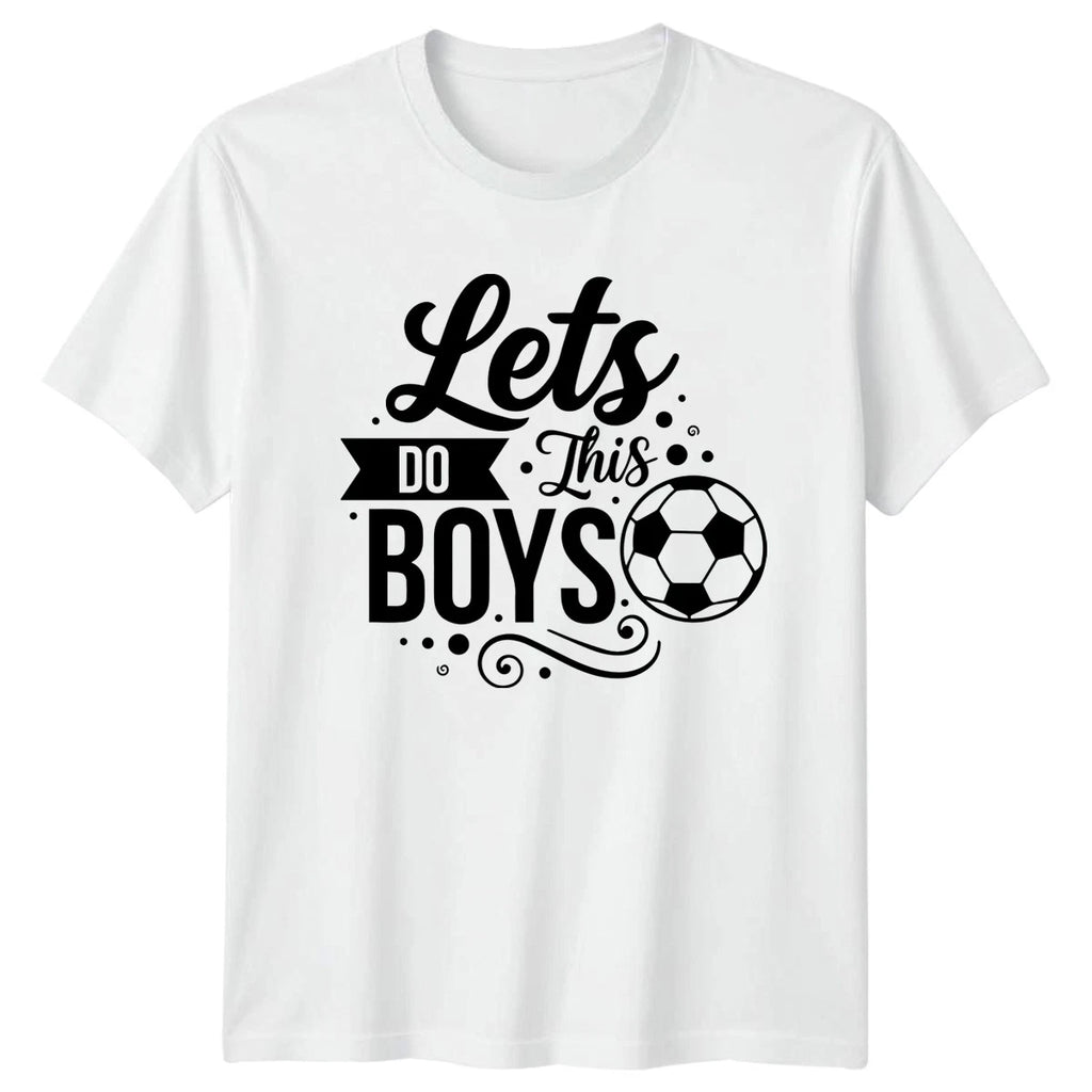 Lets Do This Boys Mens T-Shirt Boys Soccer Soccer Gift For Him