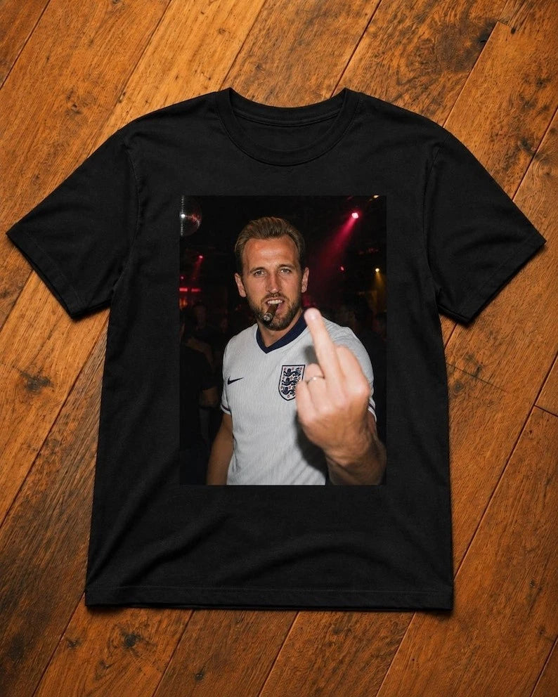 England Football Pub T-Shirt  Harry Kane Inspired Supporter Tee  Funny Match Day
