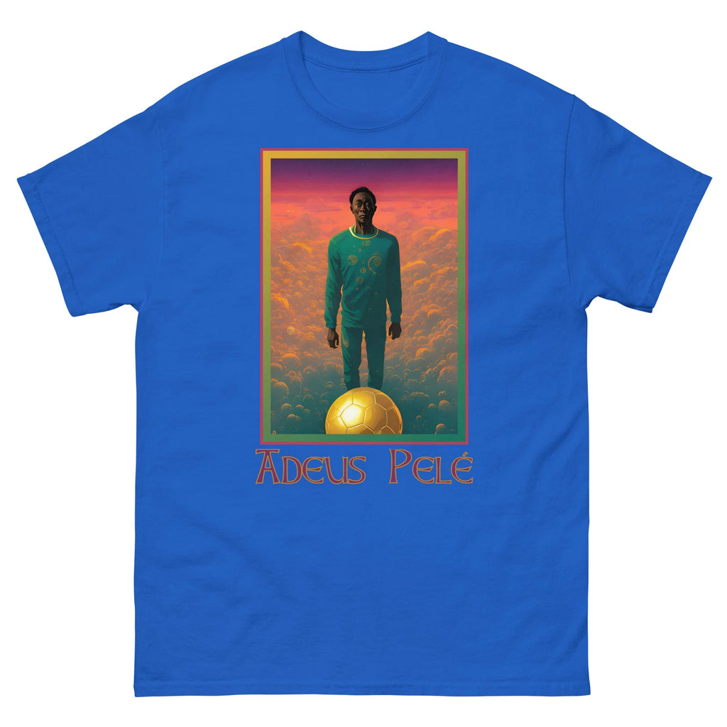 "Adeus Pelé" Unofficial Fan Art Men's classic tee Soccer Fútbol Brasil Brazil