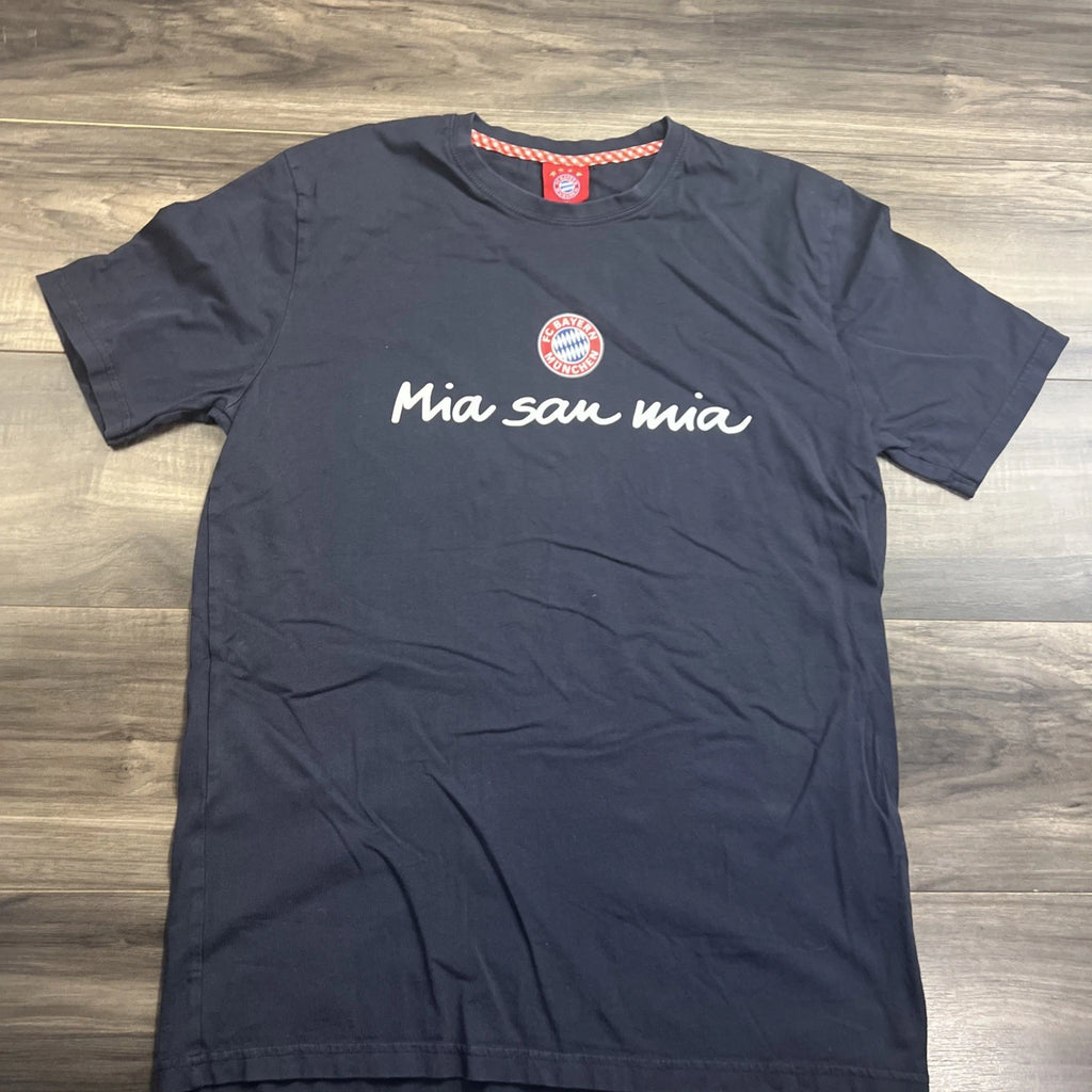 Mia San Mia Shirt Mens XL Blue Short Sleeve