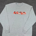 Vintage Arjun Jeans T-Shirt Mens 4XL Gray Long Sleeve Surf Rap Hip Hop Y2K NWOT