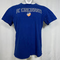 FC Cincinnati Soccer MLS Primary Team Logo Fanatics Royal T-Shirt Men's LARGE