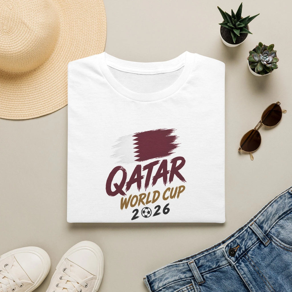 Qatar World Cup 2026 T-Shirt | Football Soccer Tournament Tee