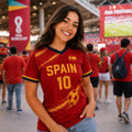 Personalized Spain Matching Football Shirts, Custom Soccer Jersey Shirt, Mother
