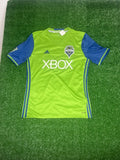 Adidas  Seattle Sounders FC MLS Soccer Jersey Green Formotion Xbox 360 Kids XL