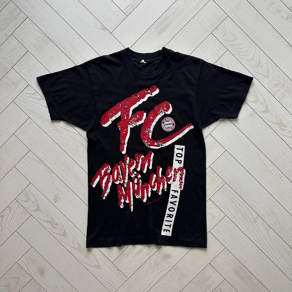 Vintage 90s Bayern Munchen official tee single soccer y2k og football Germany