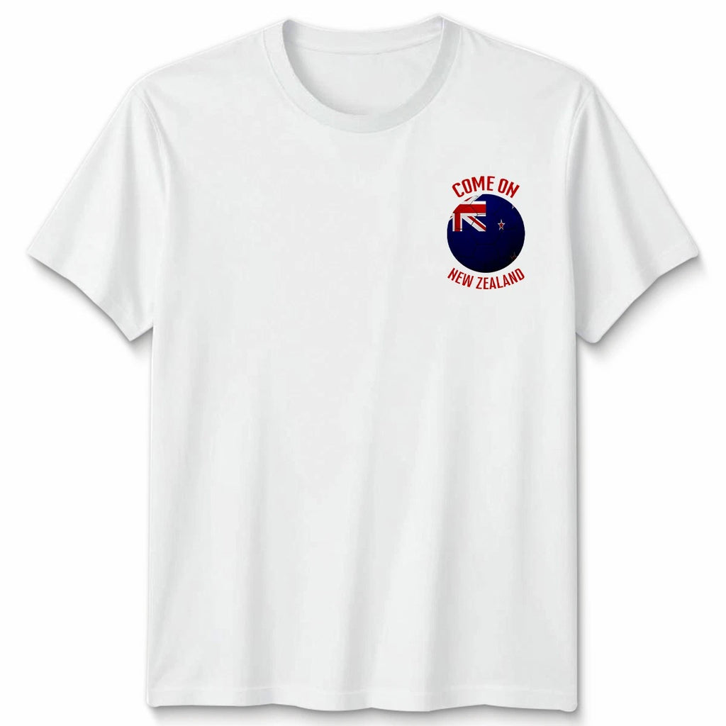 Come On New Zealand Football Unisex Kids T-Shirt Country Pride Soccer Tee #WC
