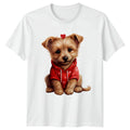Puppy Dog Animals Mens T-Shirt Womens Tee Graphic Unisex Top Pet Lover Gift