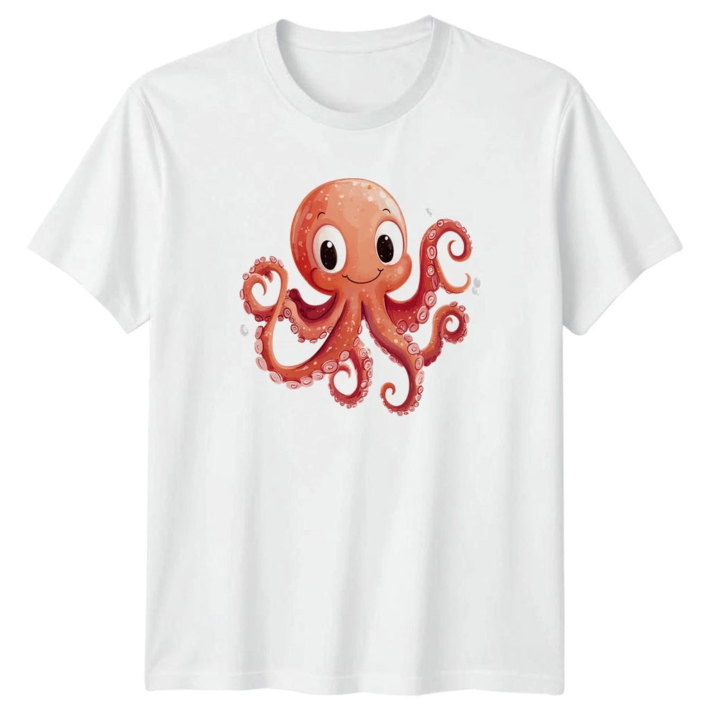 Cute Octopus T-Shirt Sea Animal Marine Life Gift For Him And Her
