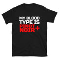Pinot Wine Blood Type Funny Alcohol T-Shirt
