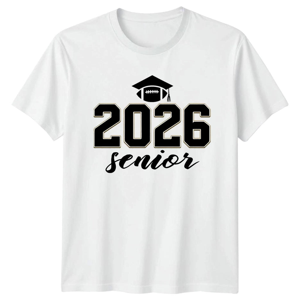 2026 Senior T-Shirt Football Graduation Gift For Him And Her