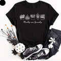 Plants Are Friends - Cute Vegan Vegetarian T-Shirt, Novelty Gardener Gifts Tee