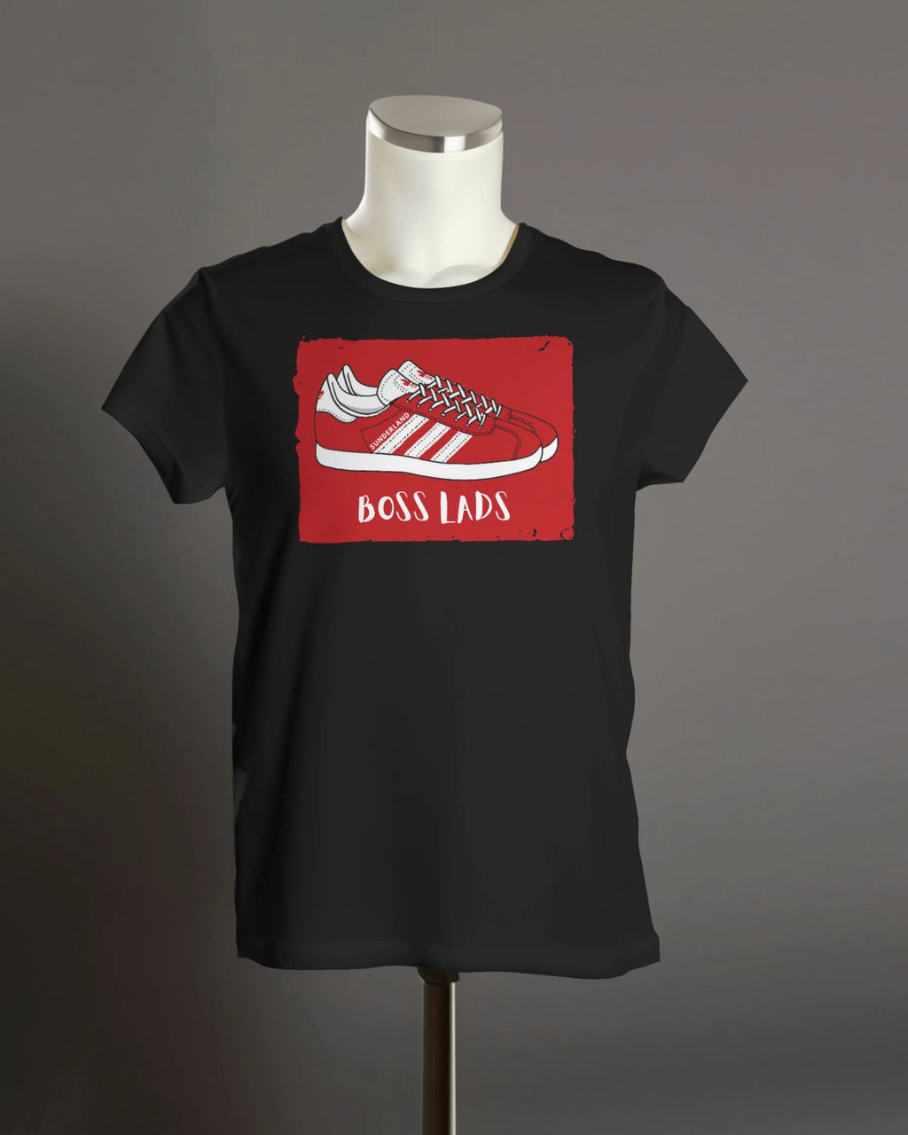 BOSS LADS Gazelle T-Shirt | Sunderland Black Cats Tyne Wear Seaburn Seaburn