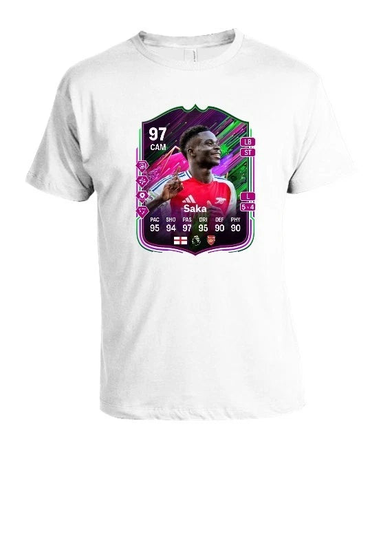 Bukayo Saka T-Shirt Adult & Kids sizes available