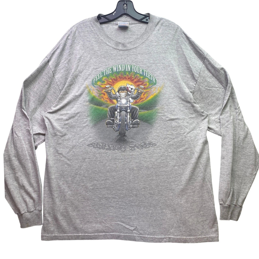 Eskimo Joe Shirt Mens Extra Large Motorcycle Spellout Grunge Everyday Streetwear