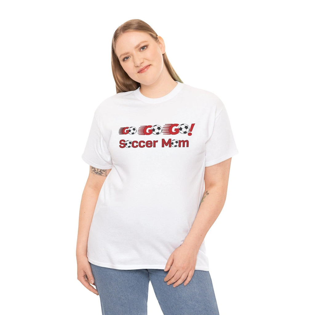 Soccer Mom T- Shirt -"Go Go Go!" -  Soccer Mom Gift - Mother's Day Gift