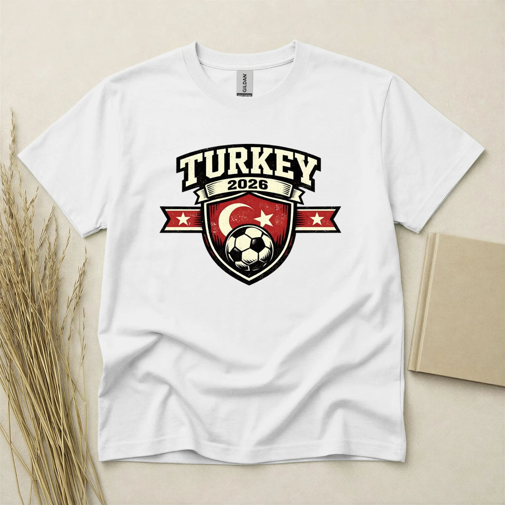 Turkey 2026 Football Fan T Shirt Soccer Supporters Gildan Cotton Family Top