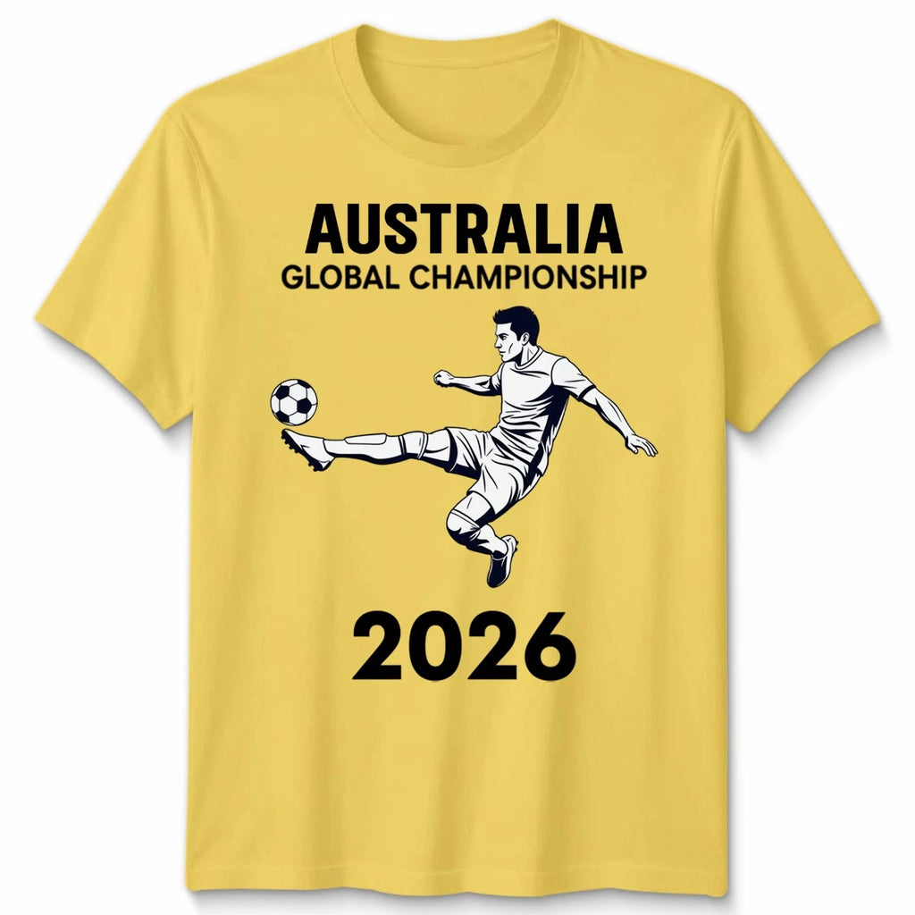 Australian Unisex T Shirt Country Pride Football Soccer Fan Mens Womens Tee