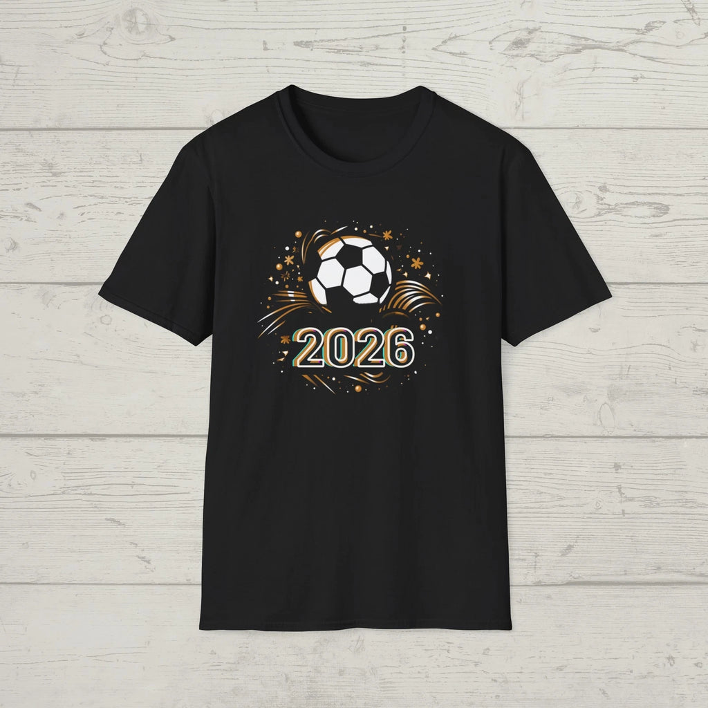 Soccer Ball 2026 Graphic Sweatshirt, Sports Fan Unisex T-shirt, World Cup Ready