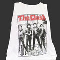 Punk Rock T-SHIRT vest top unisex white S-2XL