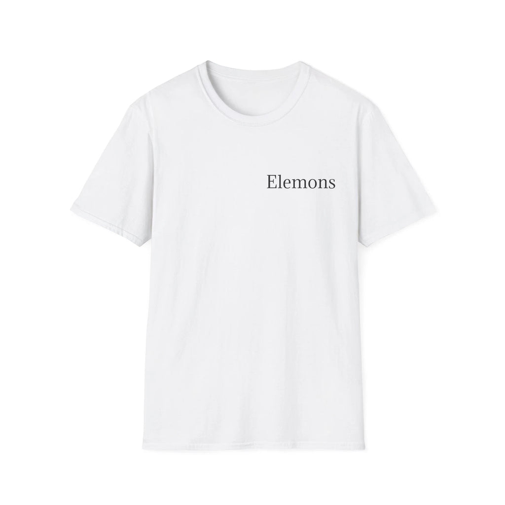Minimalist 'Elements' Unisex Softstyle T-Shirt, Streetwear Tee, Gift for
