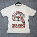 Hanes Vintage Olympics T-Shirt Mens Large Atlanta 1996 White Soccer Graphic Rare
