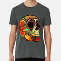 Grunge Skull  S to 5XL Made in the AU/USA T-Shirt