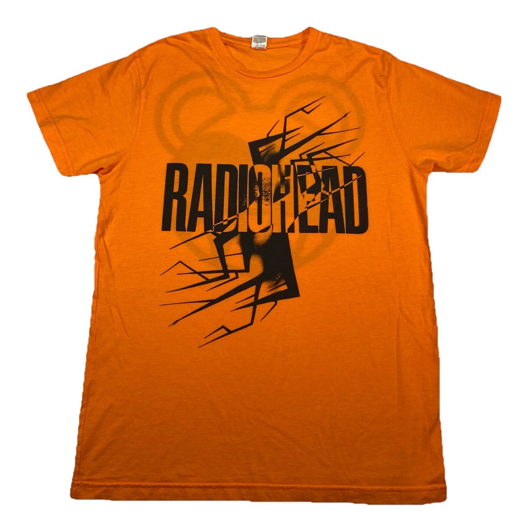 WASTE Clothing Radiohead Thom Yorke Men's XL Orange