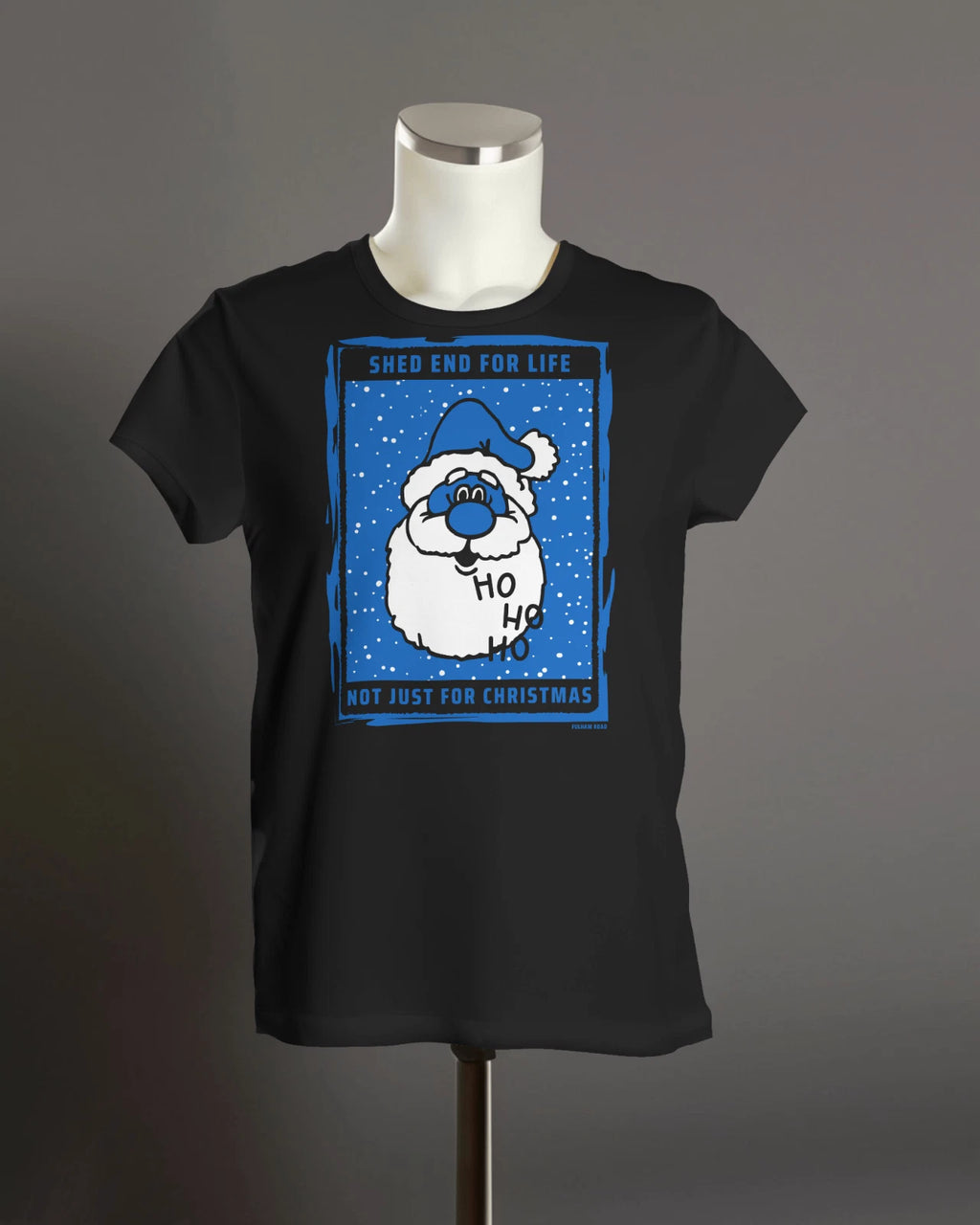 SHED END Xmas T Shirt | Fulham Road Stamford Drakes Bentley Boys Santa Christmas