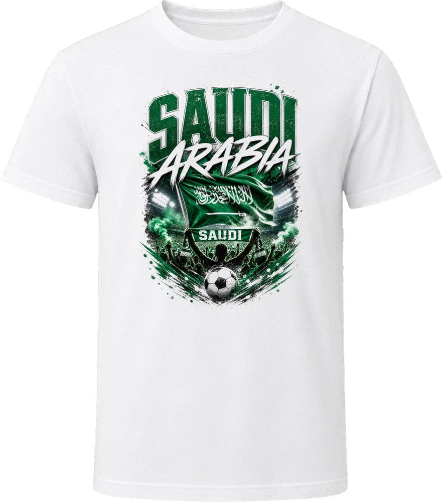 Saudi Arabia Saudi Soccer Football National Supporters T Shirt