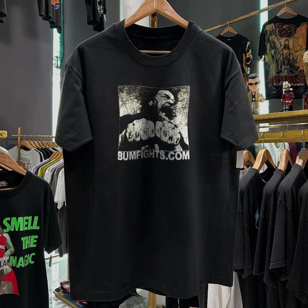 90s Bumfights Aged T-Shirt Black M