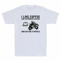 And And I Like Racing T-Shirt Maybe Coffee Vintage Men's Superbike People 3