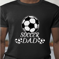 Soccer Dad T-Shirt, Sports Fathers Tee, Youth Soccer Games Gift, Unisex Shirt,