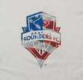 Adidas Seattle Sounders American Flag Logo Dempsey t-shirt MLS Soccer