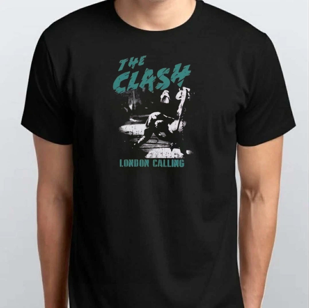 The Clash London Punk Theme Unisex T-SHIRT S M L XL XXL 3 4 XL Black