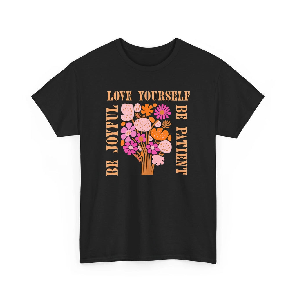 Love Yourself Unisex Graphic T-shirt, Emotional Awareness Clothing, Boho Shirt