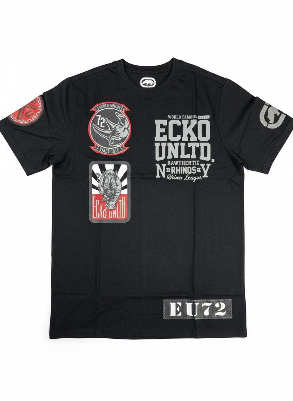 Ecko UNTLD Rhino Graphic Black T-Shirt