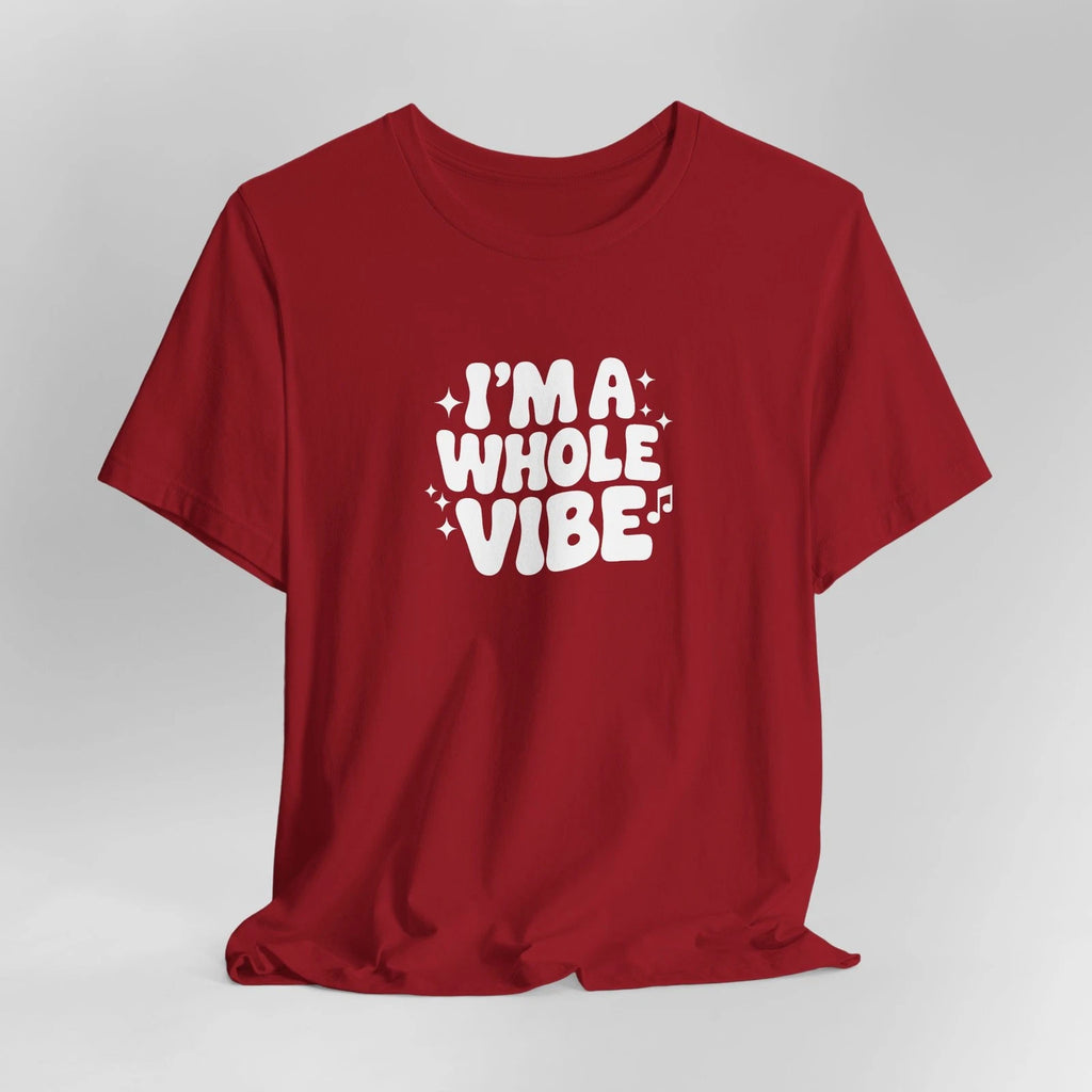 Whole Vibe Unisex Graphic Tee for Men and Women