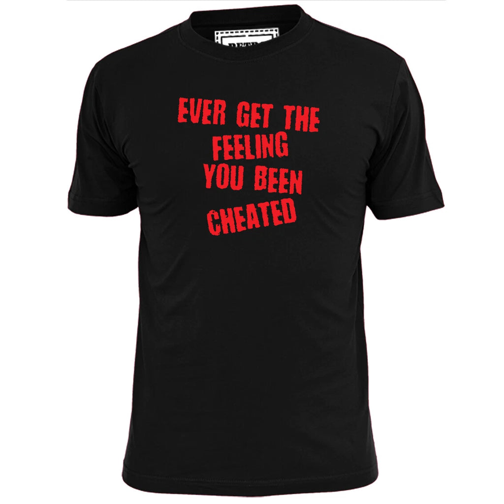 Mens Ever Get The Feeling You Been Cheated T Shirt Sex Pistols John Lydon Punk