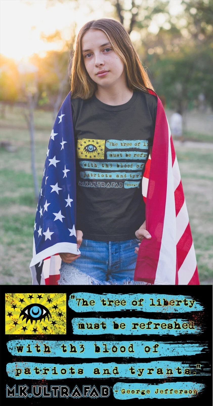 Jefferson Quote - Un-PC Themed T-Shirt. Political | Liberty | Patriot | 1984 138