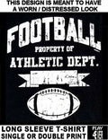 FOOTBALL PIGSKIN GAME SPORTS GRIDIRON RUGBY PLAYER TEAM T-SHIRT WS241