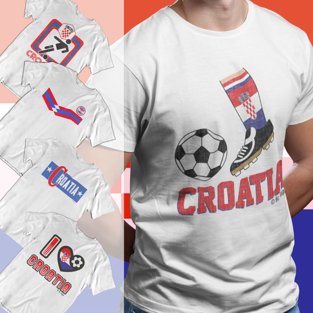 Choice CROATIA Football T-Shirts Unisex Croatian World Cup 2026