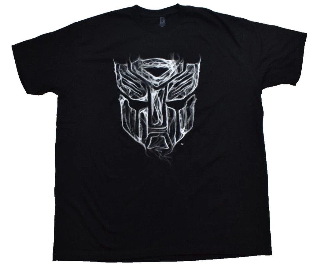 Transformers Mens Transformers Autobots Smokey Emblem Black Shirt New 2XL