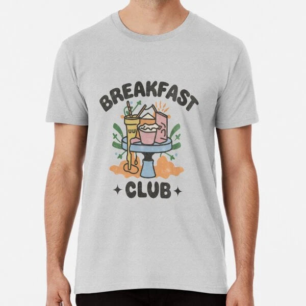 Breakfast Club Aesthetic Bohemian Retro T-Shirt S-5XL Best T-Shirt