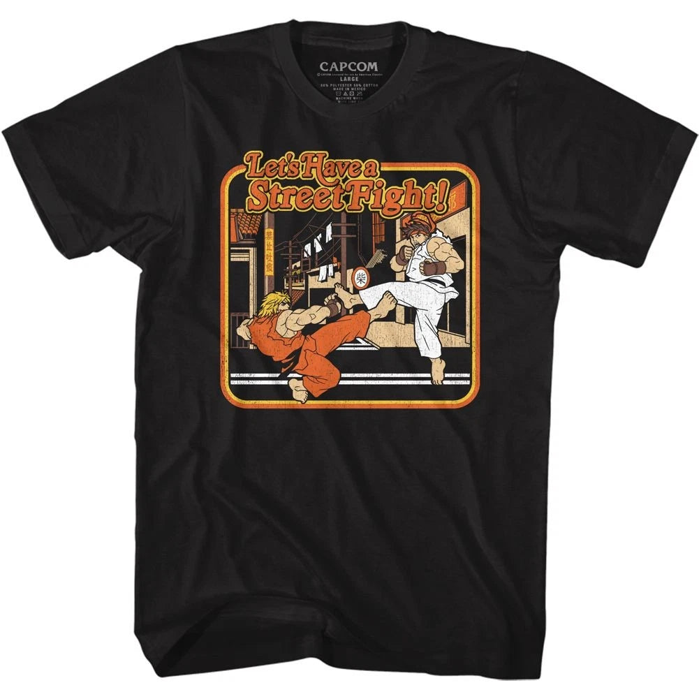 Street Fighter Storybook Style T-Shirt