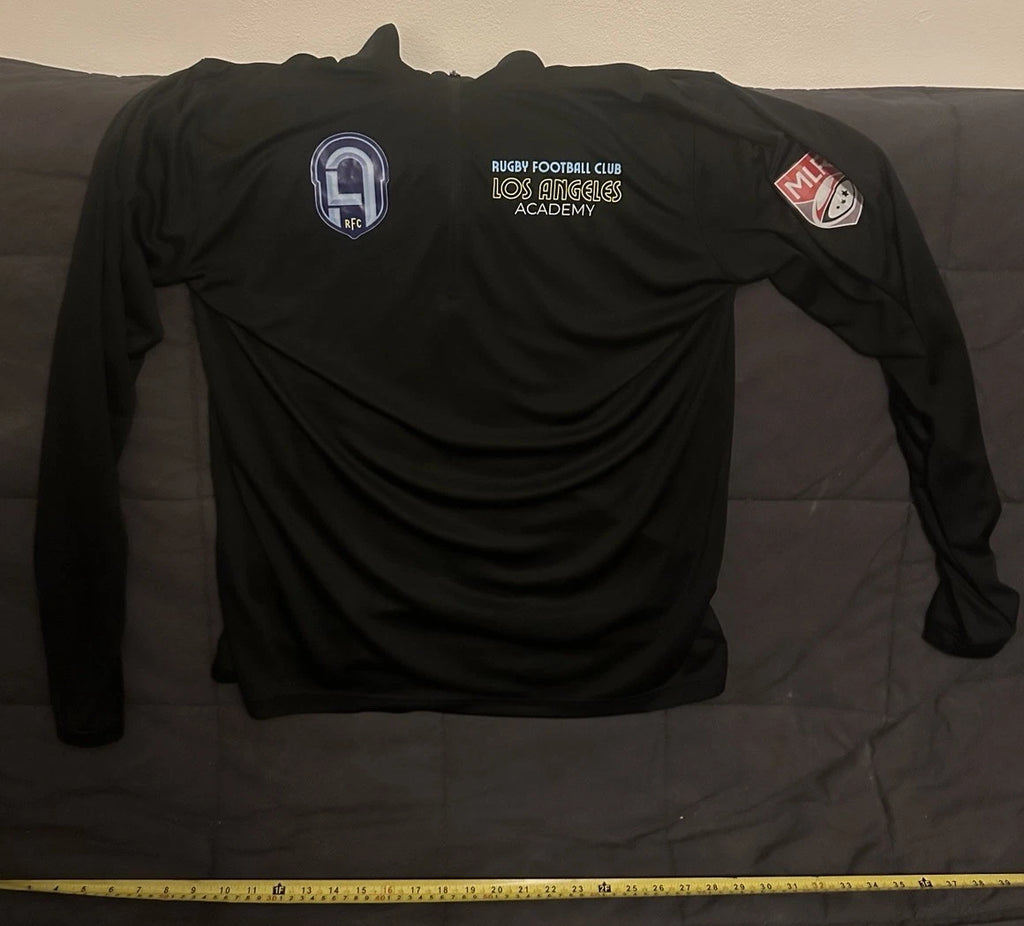 Los Angeles Rugby Football Club MLR Black RFC Academy Long Sleeve Men's L Rare