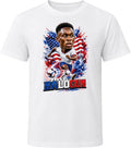 Folarin Balogun United States Soccer Caricature 2026 World Cup T Shirt