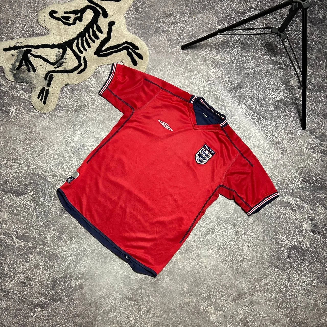 Vintage Umbro England 2004 Two sided soccer sportswear jersey size M