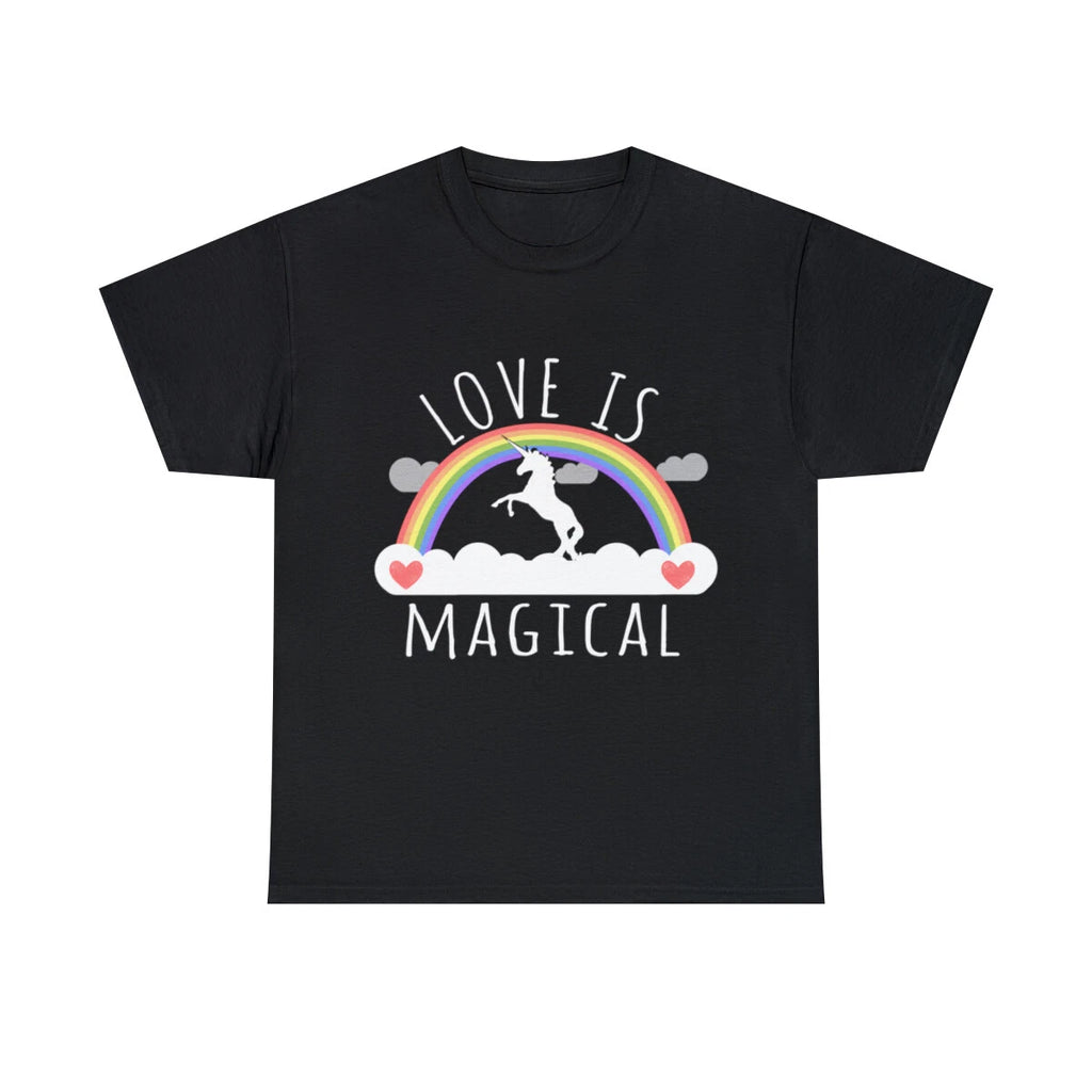 Love Is Magical Graphic Tee Shirt, S-5XL